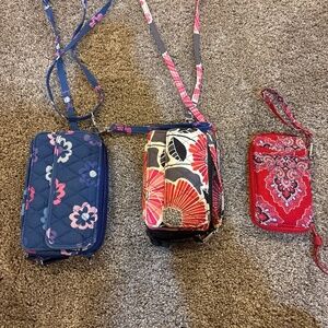 Vera Bradley Wristlets (3)